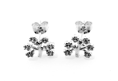Unisilver 925 Sterling Silver Tree of Life Earring Studs