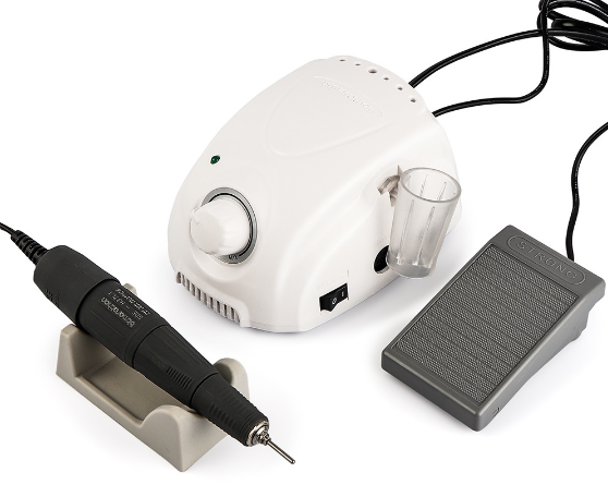 Strong 210 Electric Nail Drill Micro Motor SDE-H37L1 Handpiece Set 35000RPM Manicure Pedicure Nail File Bit Nail Art