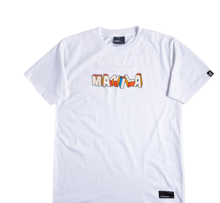 TEAM MANILA BLOCKS TSHIRT WHITE
