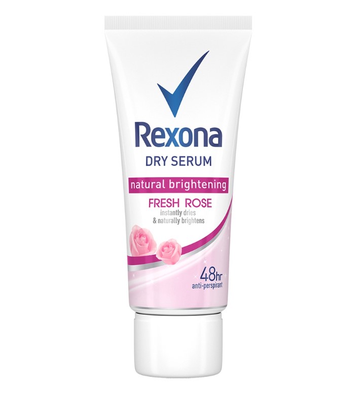 Rexona Natural Brightening Deodorant Dry Serum Fresh Rose 50ML