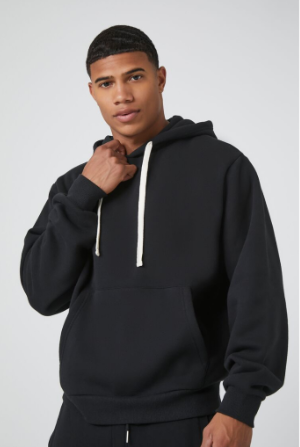 Forever 21 Men's Cotton-Blend Hoodie
