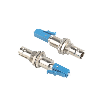 ST female -LC Male Grade Fiber Optic Converter LC-ST UPC Hybrid Adapter Single Mode Fiber Optic Ada