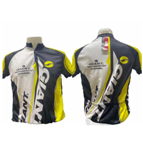 Men's Giant Short Sleeve Racing Bike Cycling Jersey With Back Pockets Bicycle Jersey With Zipper