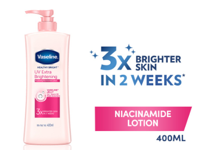 Vaseline Healthy Bright UV Extra Brightening Lotion 400ML