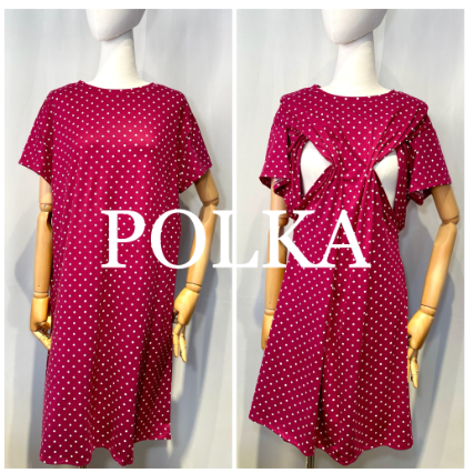 Maternity Breastfeeding dress  Nursing dress  Pregnant  Nursing wear  Lounge dress  Casual dress MBD8