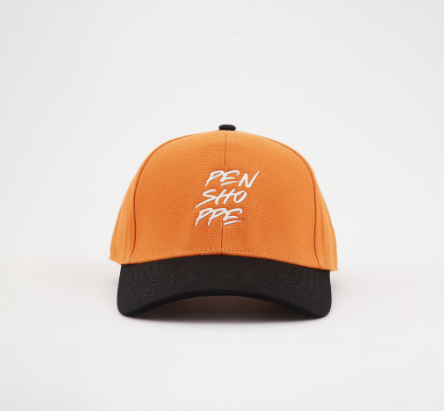 Penshoppe Varsity Cap With Gel Print For Men