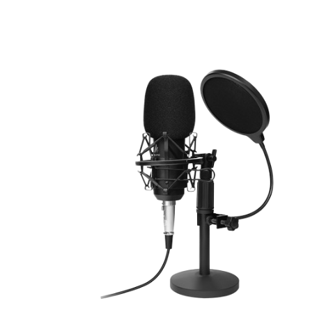 Maono AU-A03T Condenser Microphone Professional Podcast Microphone Studio Mic for YouTube,Recording,Phone,Computer,Laptop