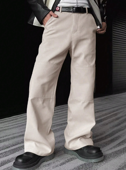 Manfinity EMRG Functional Straight Leg Patchwork Cargo Pants