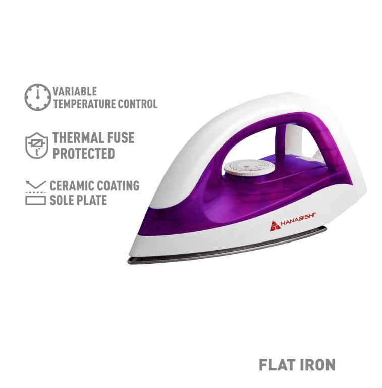 Hanabishi Flat Iron HI92 Dry iron