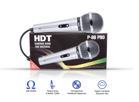 HDT Videoke King P-98pro Microphone The Original