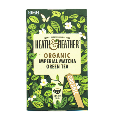 Health & Heather imperial Matcha Organic Tea 20 Bags