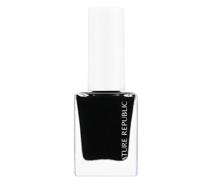 Nature Republic Color & Nature Nail Color 05 Black Black