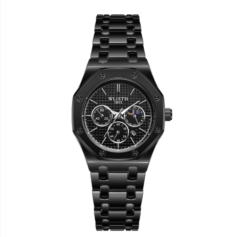 Original Luxury Fashion Retro Men's Watch Business Quartz Waterproof Casual Stainless Steel Watch F4