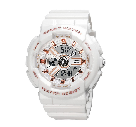 Skmei Sport Watch Digital Waterproof 1689 WHITE