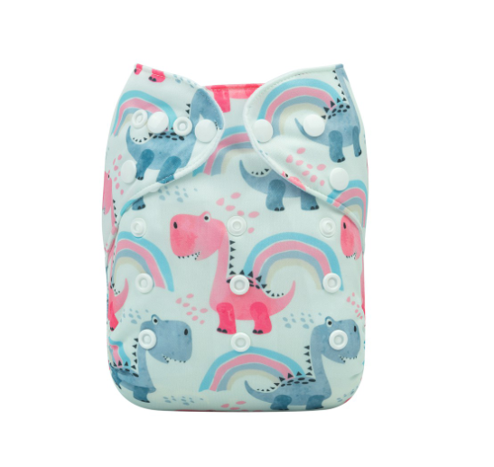Alva Baby Cloth Diapers Washable Reusable Real Cloth Pocket Nappy Diaper Only D35