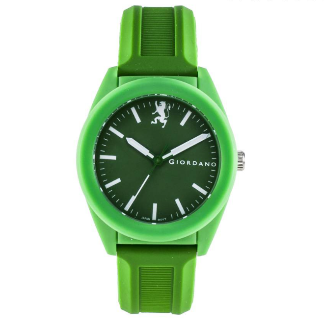 Giordano Hues Green Silicon Sports Watch G1126-06