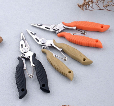 Fishing Pliers Lure Fishing Pliers Multifunctional Fishing Tool Split Ring Pliers Fishing Line Cutter Line Cutter