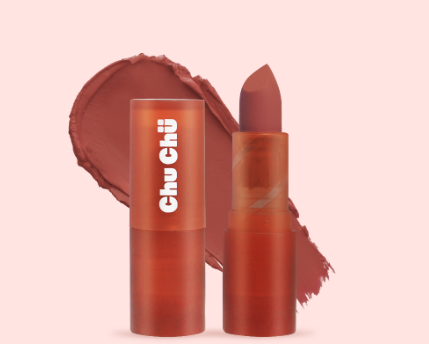 Chu Chu Beauty Matte Bomb in 90's Brown