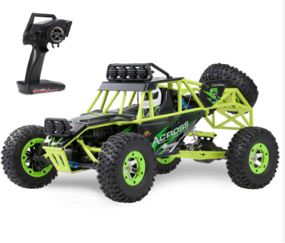WLtoys 12428 12427 2.4G 1/12 4WD Crawler RC Car With LED Light