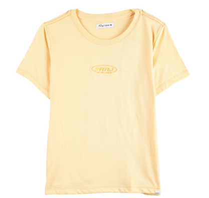 RRJ Ladies Basic Tees Boxy Fit 102026 Yellow