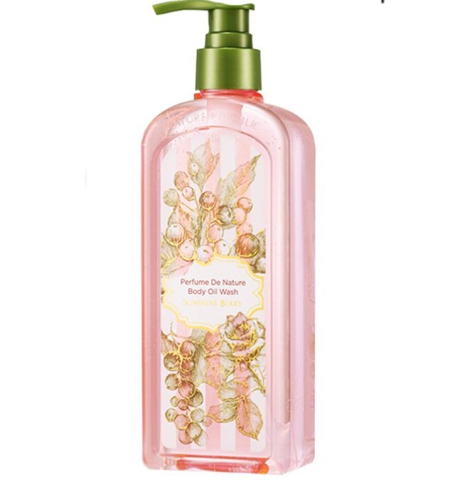 Nature Republic Perfume De Nature Body Oil Wash Sunshine Berry