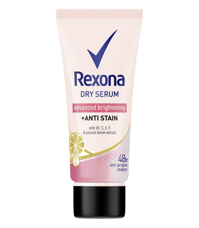 Rexona Advanced Brightening Deodorant Dry Serum Anti Stain 50ML