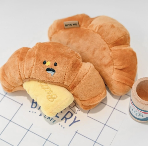 Dog Hidden Food Toys South Korea New Ins Horn Wrapped Food Smelling Toys Foreign Trade Pet Dog Vocal Plush Toys