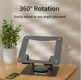 360° Rotation Laptop Stand Tablet Stand Foldable Desk Laptop Stand