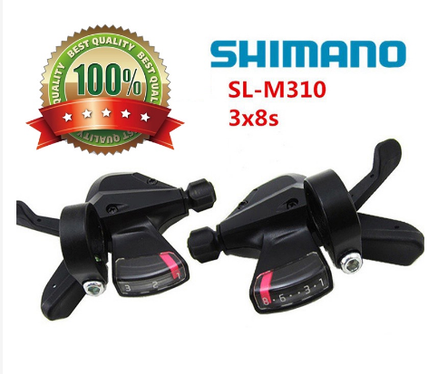 SHIMANO Altus SL-M310 3x7/ 3*8 Speed Shifter Trigger Set MTB Mountain Bike Shifter Rapidfire Plus with Shifter Cable