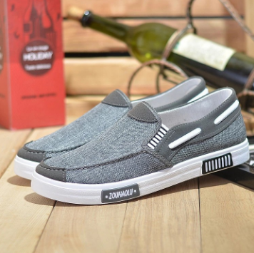 Mens Slip On Formal Lace Korean Rubber Shoes For Men