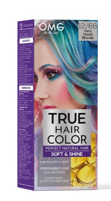 OMG True Hair Color 60ML - 12.66 Very Violet Blonde