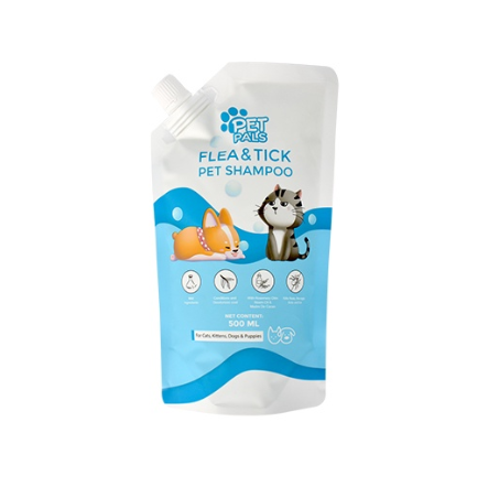 Petpals Flea and Tick Pet Shampoo 500ml