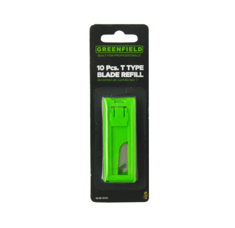 Greenfield T-Type Blade Refill 10pcs