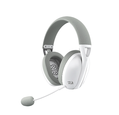 Redragon H848 IRE Pro Tri-Mode Lightweight Gaming Headset White & Grey