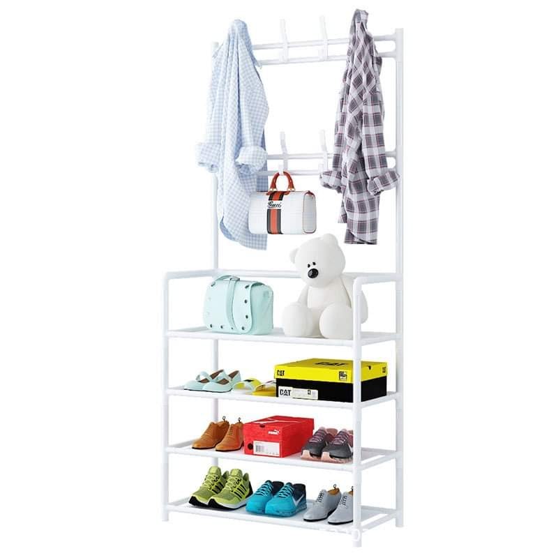 4 Layer Shoe Rack & Hat Coat Rack