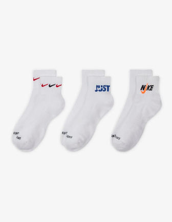 Nike Everyday Training Socks 3 pairs 100% Original