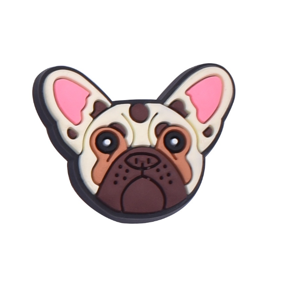 Cute French Bulldog Jibbitz Dog Shih Tzu Jibits Croc Bulldog Dalmatian Croc Jibbits Charm for Women Shoes Accessories Shoe Charms S7