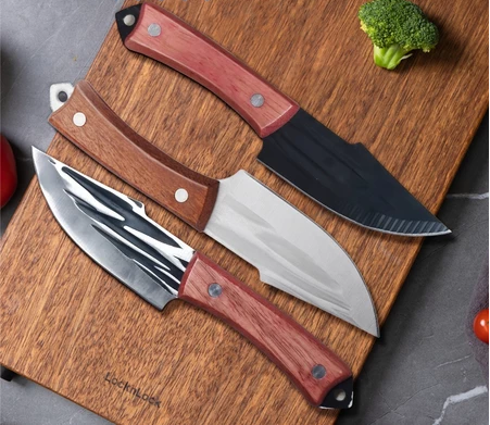 Nipiin Boning Knife Meat Original Handmade Forged Cleaver Cutter Kitchen Knife Stainless Steel