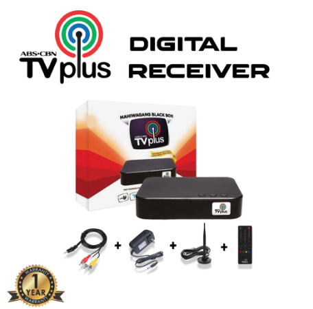 Abs-cbn Orginal Tv Plus [Complete Set] Digital Tv Converter Box Used For Families Tv Plus