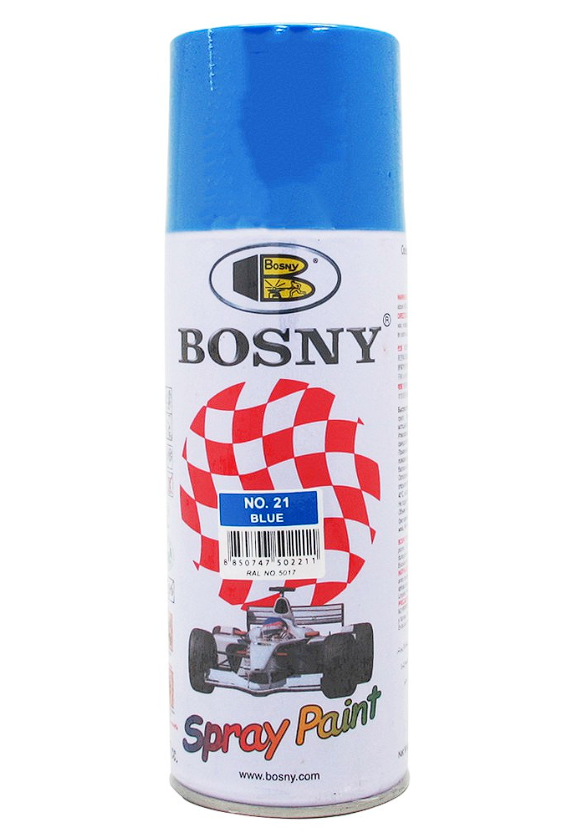 Bosny No.21 Spray Paint 300g (Blue)