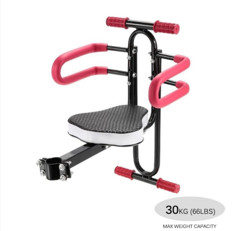Quick Release Front Mount Child Bicycle Seat Kids Saddle Electric Bicycle Bike C