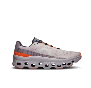 【100% Authentic】ON Running Cloudmonster Grey Purple Men's Low-top Running Shoes 61.98131