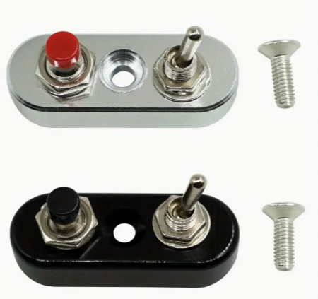 Black Or Silvery Motorcycle Modified Accessories, Power Off Start Ignition Horn Combination Switch