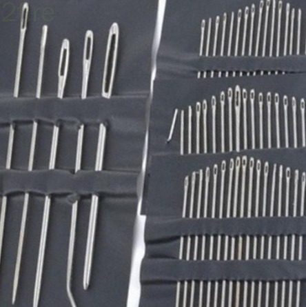 55Pcs/Set Premium Hand Sewing Needles Sewing Repair Stainless Steel Assorted Needles DIY Kit Tool