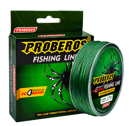 100M Fishing Line 4 Strands Multifilament Super Strong Braided Wire 6-100Lb Pe Carp Fishing Smoother Fishing Wire