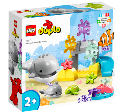 Lego 10972 Duplo Wild Animals of the Ocean 32 pcs Building Blocks