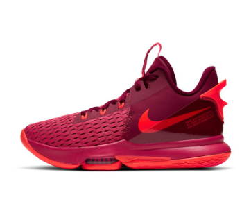LeBron Witness 5 EP Wine Red Basketball Shoes For Men James V OEM Fashion Sports Sneakers