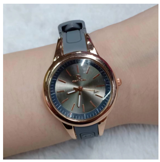 [HS] RCurl rubber fashion watch for women F001