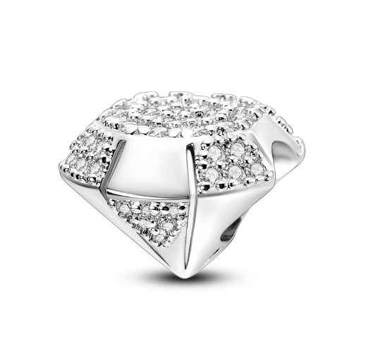 25 Sterling Silver Dog Bone Charm Suitable For Pandora Bracelet DIY 0026