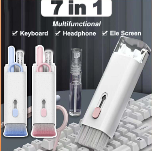 Zeus 7-in-1 Computer Keyboard Cleaner Brush Kit Earphone Cleaning Pen For Headset Keyboard Cleaning